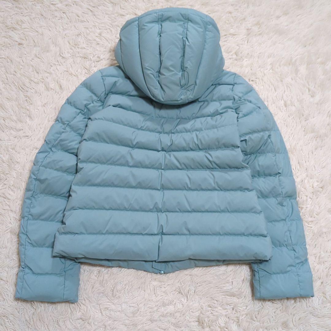 極美品 ピレネックス 36 SPOUTNIC SOFT ダウンジャケット 水色
