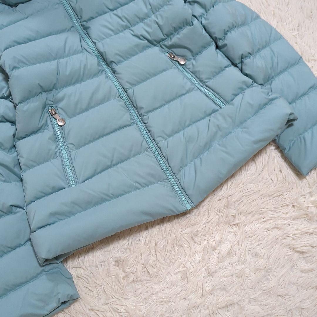 極美品 ピレネックス 36 SPOUTNIC SOFT ダウンジャケット 水色