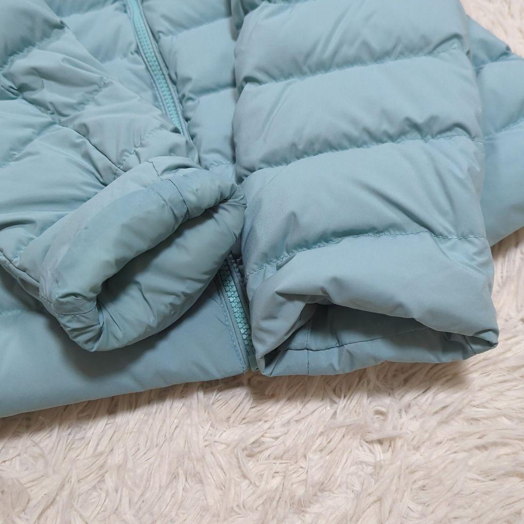 極美品 ピレネックス 36 SPOUTNIC SOFT ダウンジャケット 水色