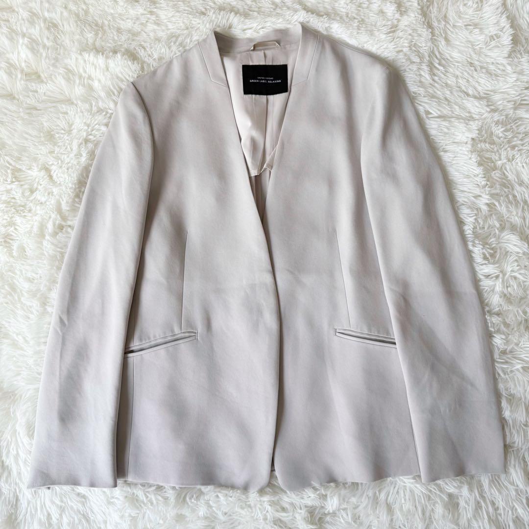 Green Label Relaxing セットアップ ノーカラー 洗濯可 40