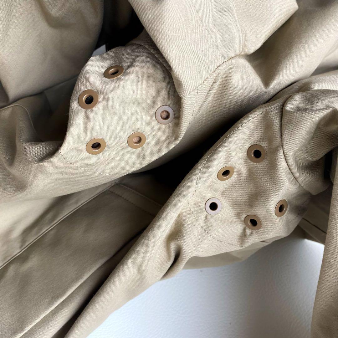 【袖先までボア】マッキントッシュロンドン コットンブルゾン ベージュ 38