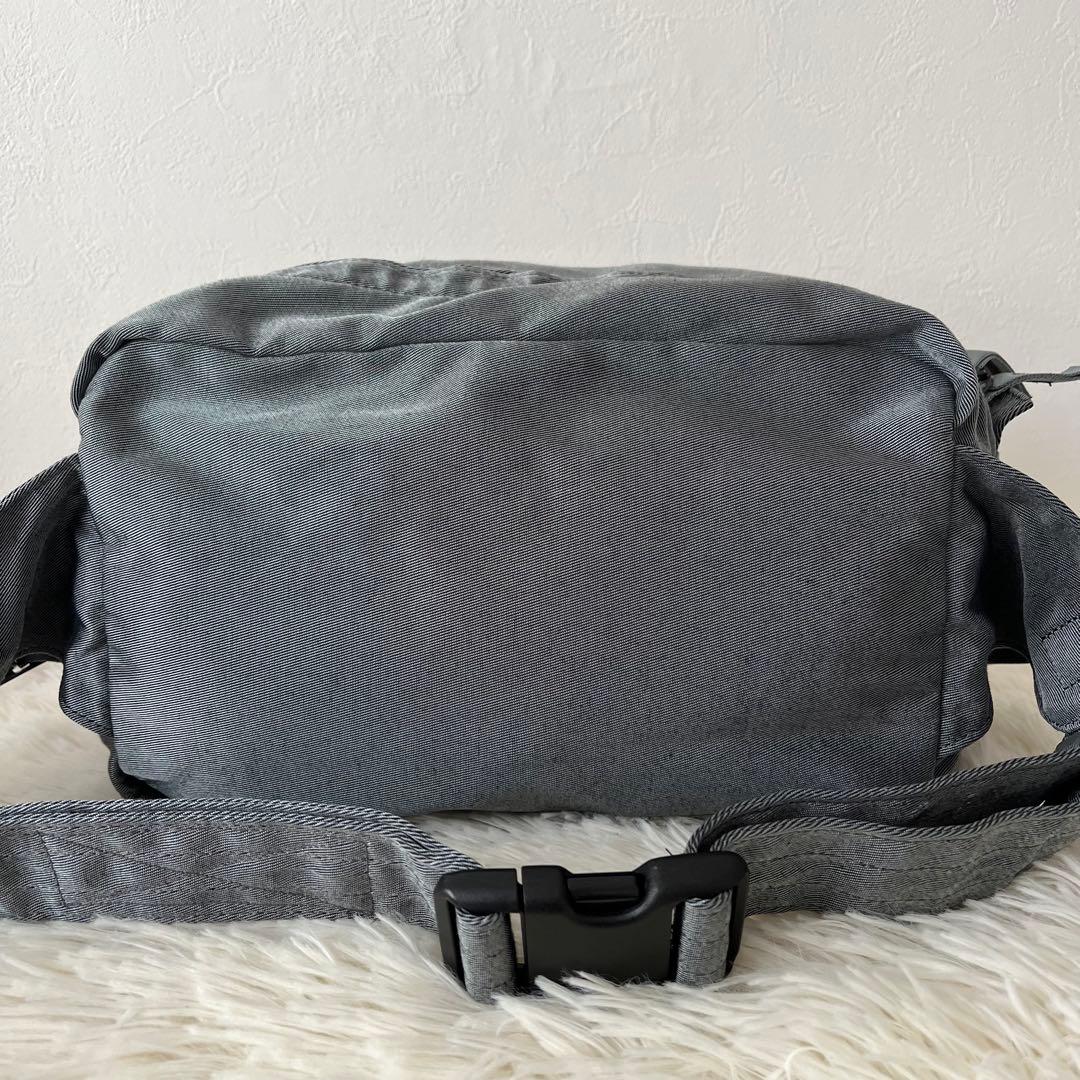 ポーター OVERDYE ウエストバッグ ボディバッグ カーキ グレー