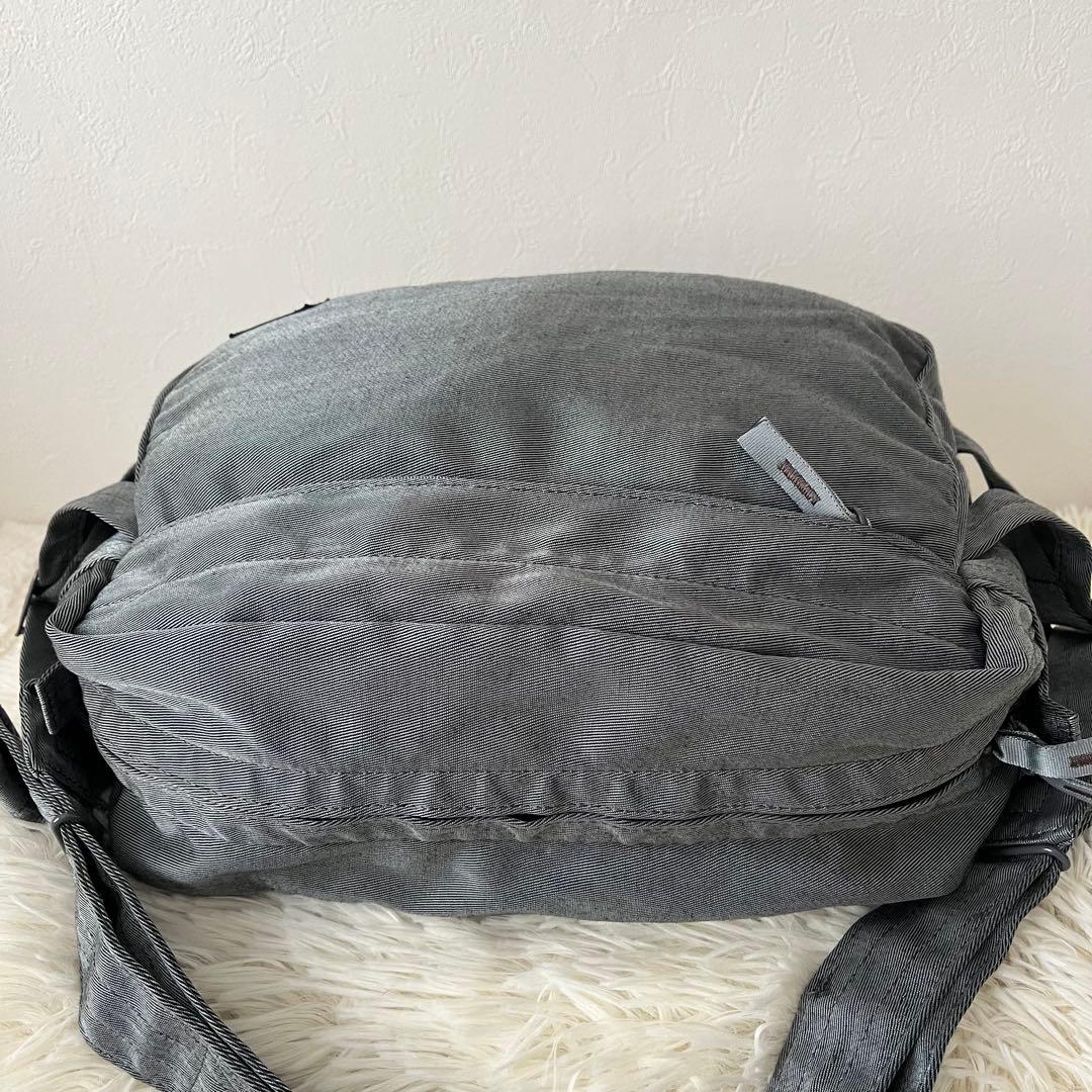 ポーター OVERDYE ウエストバッグ ボディバッグ カーキ グレー