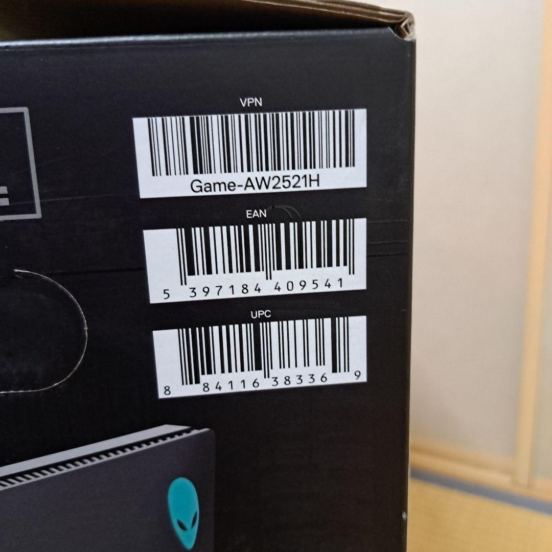 ディスプレイ・モニター本体 dell alienware AW2521H