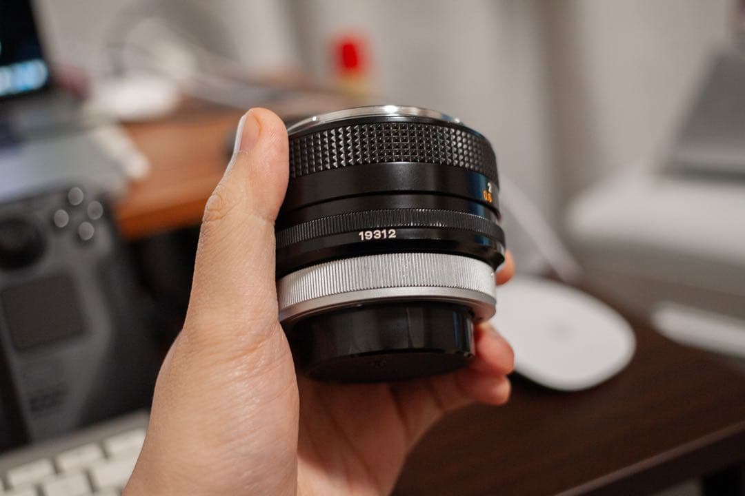 Canon FD 55mm f/1.2 シルバーノーズ レンズ