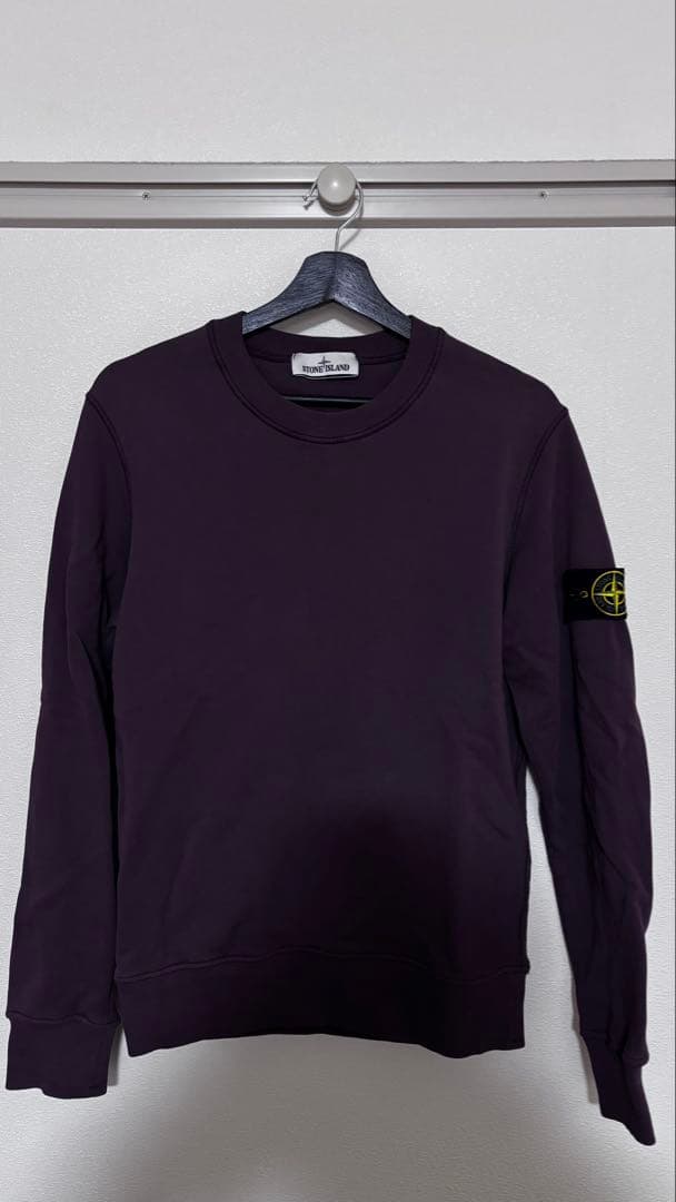 Stone  パープル スウェット Sサイズ