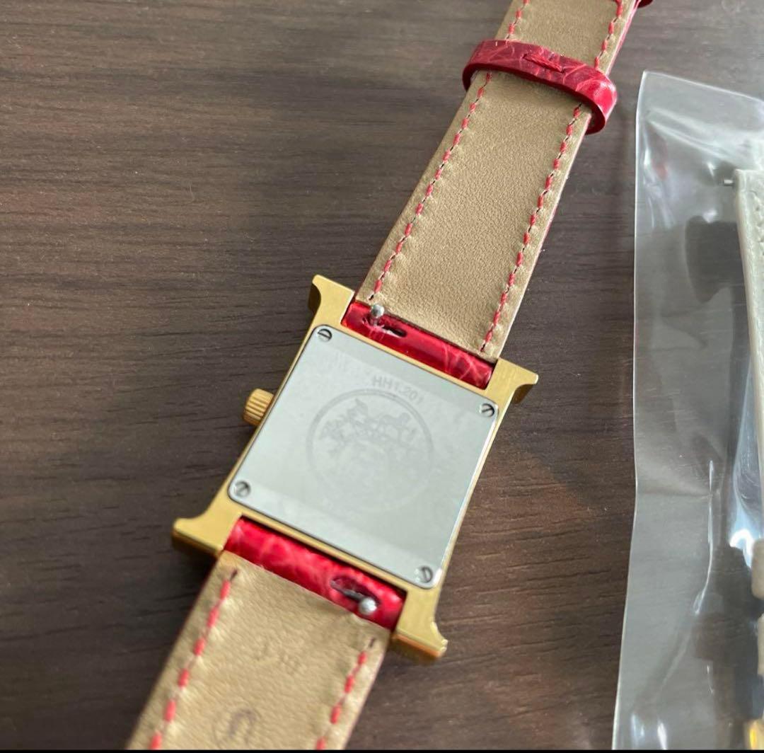 エイチウォッチ　交換用ベルト付き