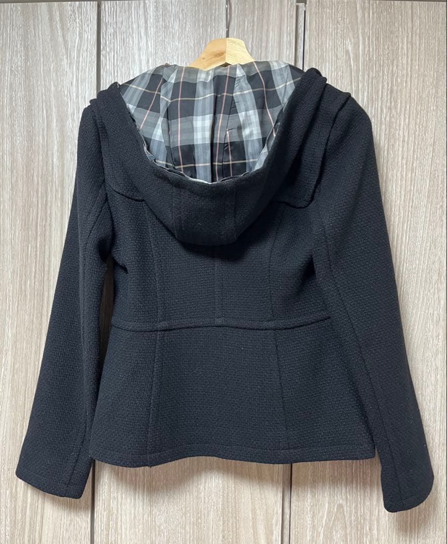 【12/31までセール価格】バーバリーブルーレーベル　ダッフルコート　M 黒