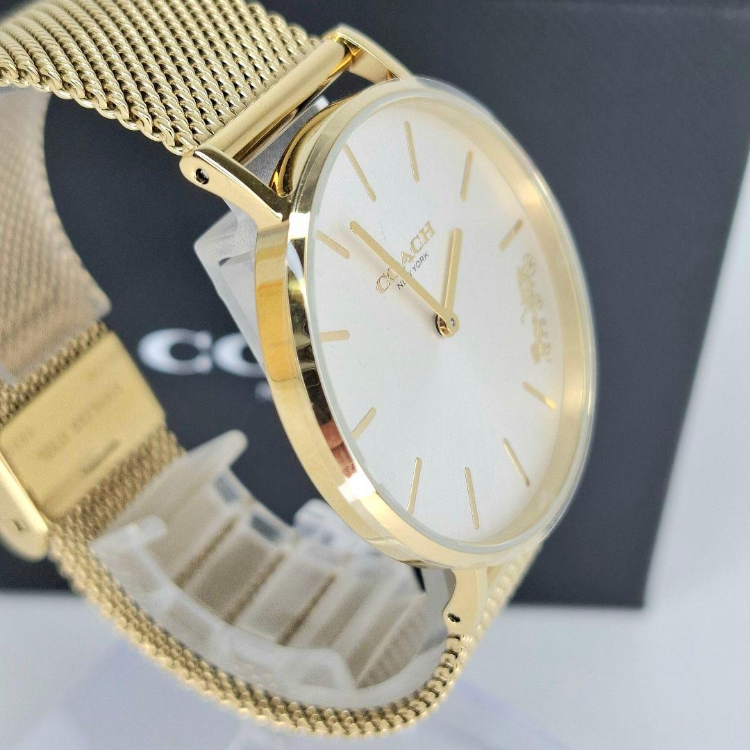 ✨美品未使用級 コーチ COACH 時計 ペリー ゴールド メッシュバンド