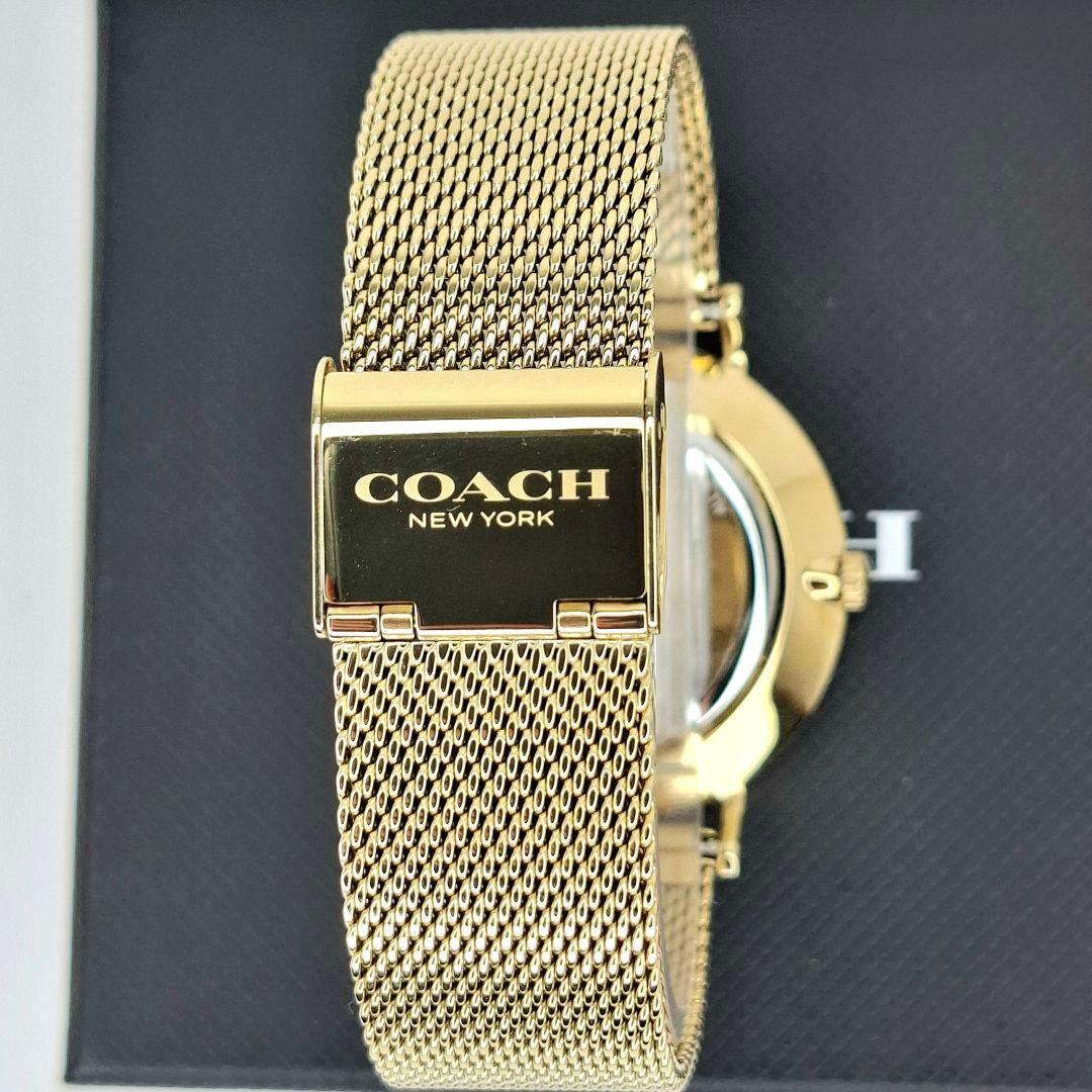 ✨美品未使用級 コーチ COACH 時計 ペリー ゴールド メッシュバンド