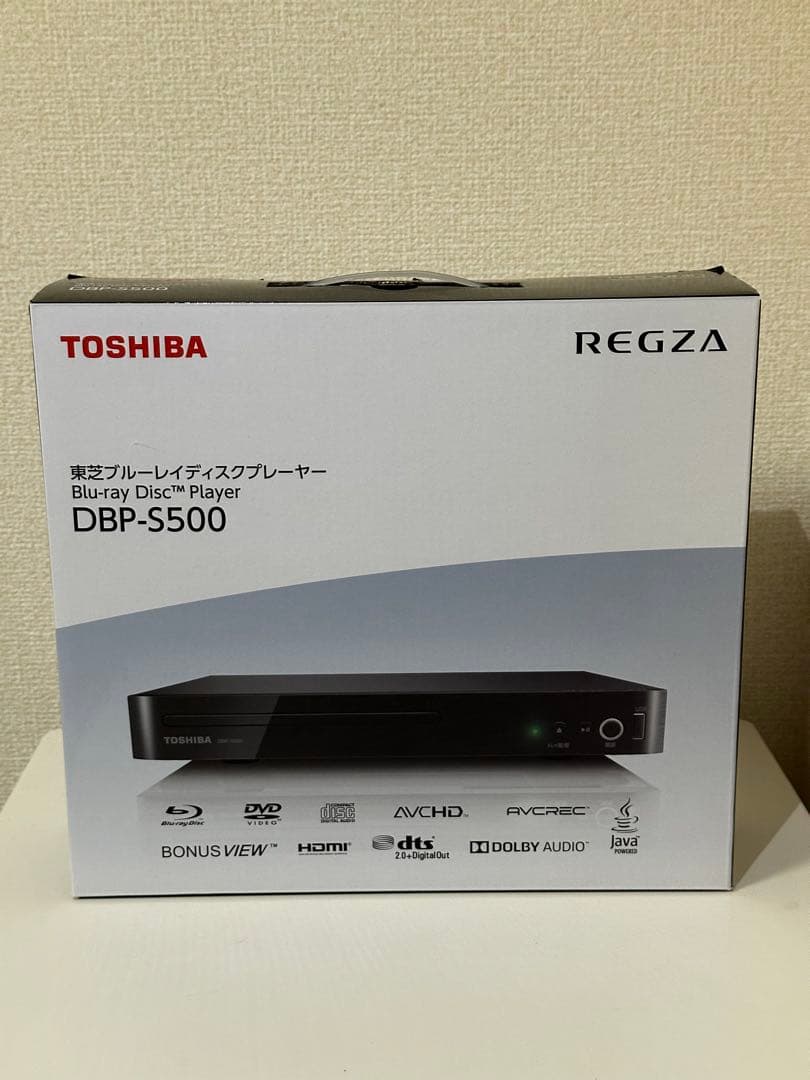 東芝 TOSHIBA REGZA ブルーレイディスクプレイヤー DBP-S500