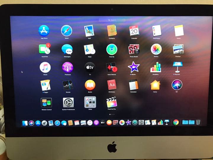 Macデスクトップ imac 2013 21.5 Catalina