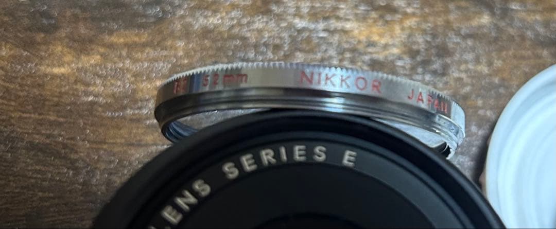 Nikon Series E 35mm F2.5 単焦点レンズ　他フィルター3点
