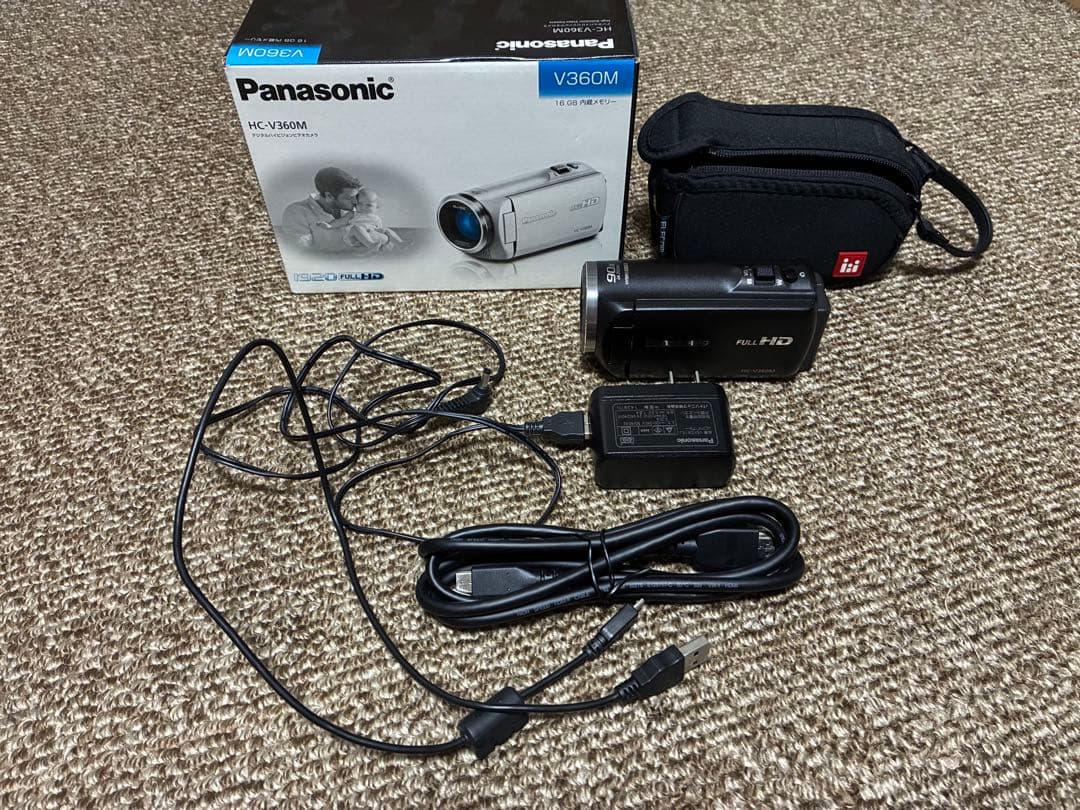 ビデオカメラ Panasonic HC-V360M