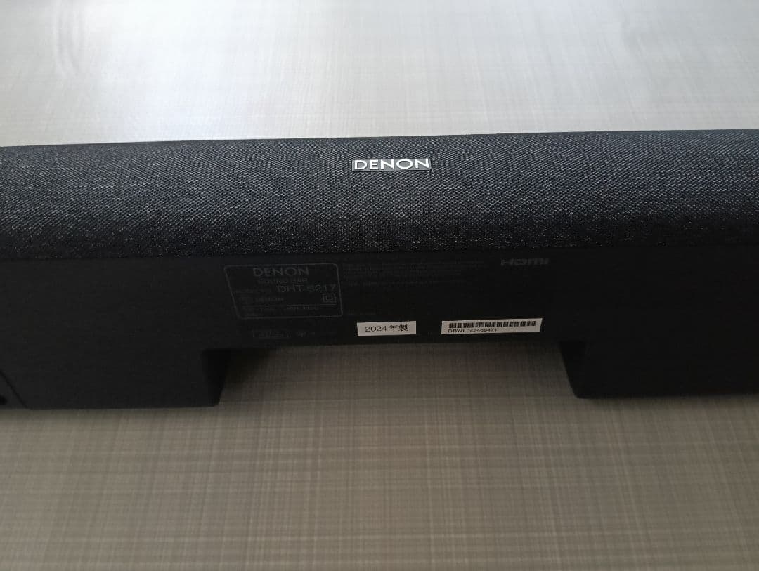 DENON サウンドバー　DHT-S217 2024年製
