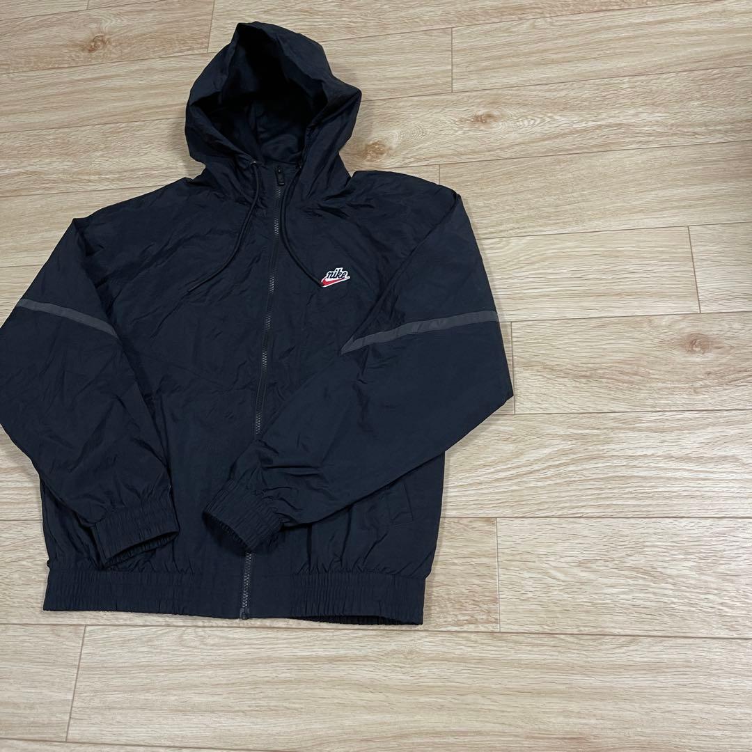 コムドットやまと着用 NIKE 中綿 ナイロン セットアップ M ブラック