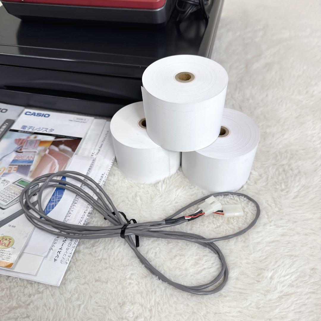 CASIO TE-300 電子レジスター 送料無料！