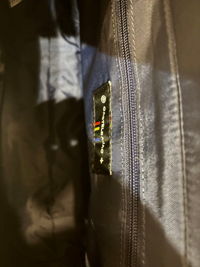 CASTELBAJAC ロゴトートバッグ ホワイト/ブラック