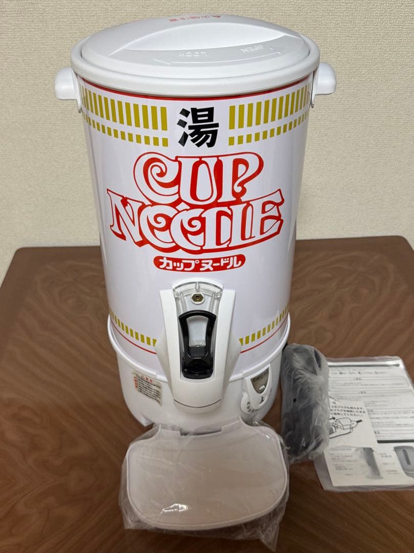 未通電カップヌードル大型電気ポット 約10L【非売品】