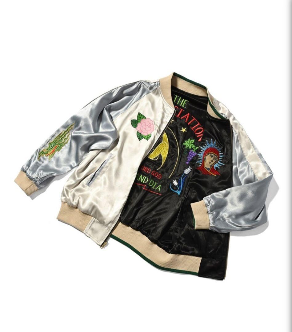 ALLY＆DIA リバーシブルスカジャン　Ｌサイズ未着用　jesse kj着用