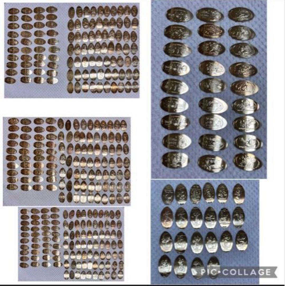 ディズニーリゾート　スーベニアメダル　まとめ売り　379枚　ダブりあり