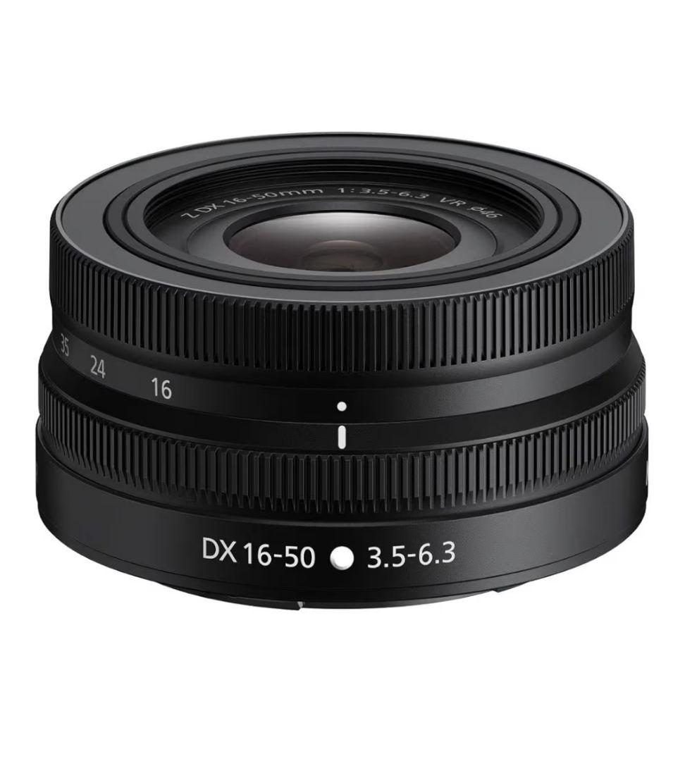 ニコンZ DX 16-50mm f/3.5-6.3VR保護フィルターとフード装着