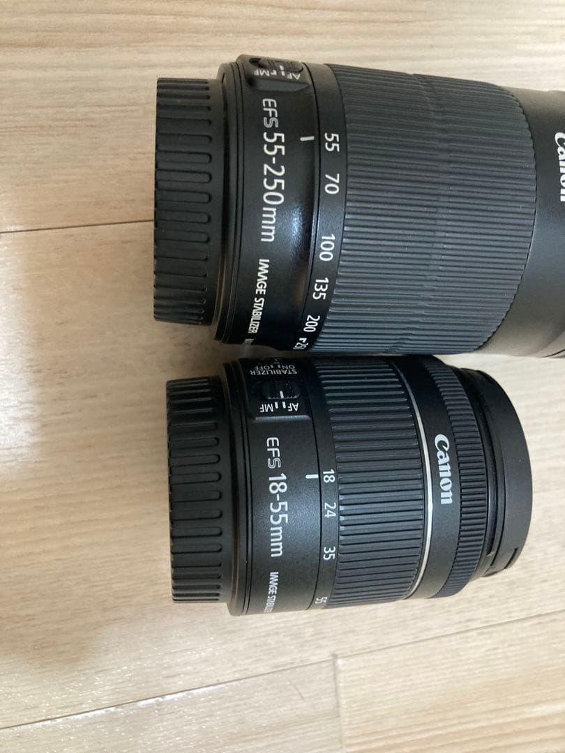 18-55mm f4-5.6 55-250mm キャノンEFマウント