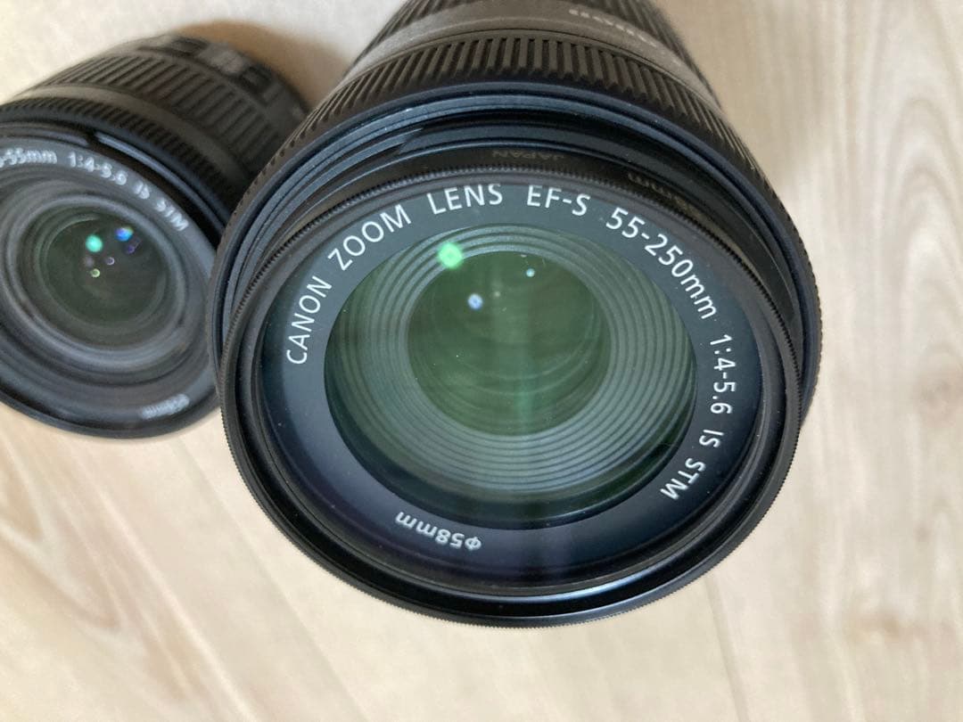 18-55mm f4-5.6 55-250mm キャノンEFマウント