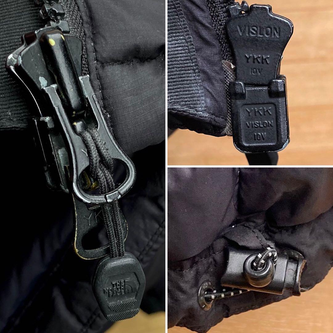 L ザ ノースフェイス ヌプシ ダウンコート 黒 ロングダウン ベンチコート