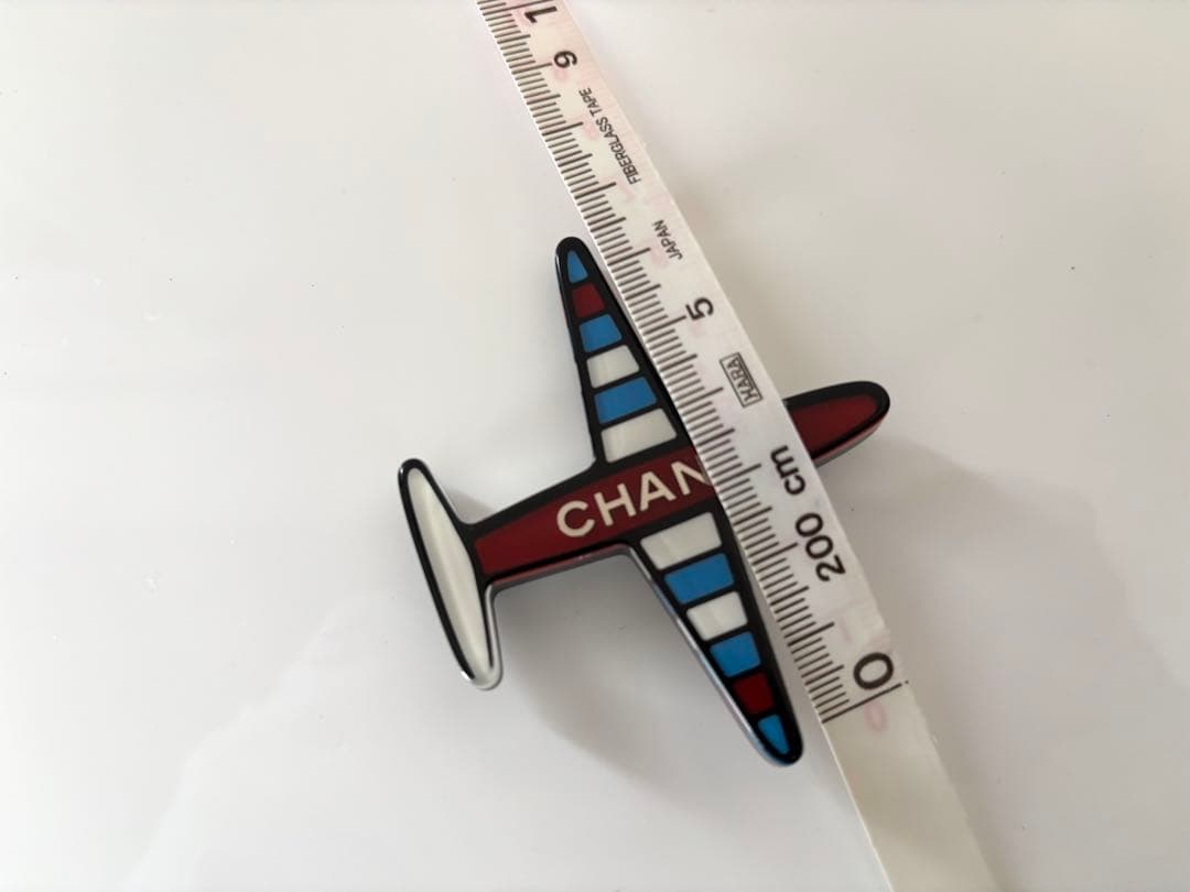 CHANEL シャネル エアライン レジンブローチ　1回着用【極美品】