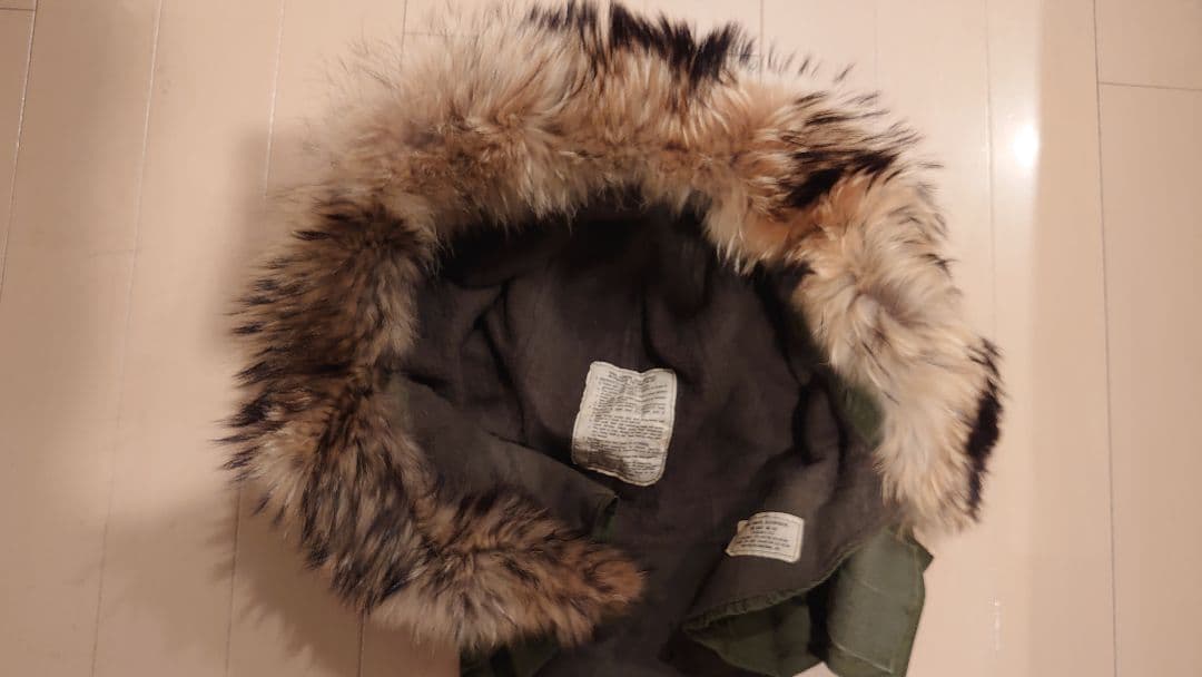 M-65 フィッシュテール用 フード コヨーテファー