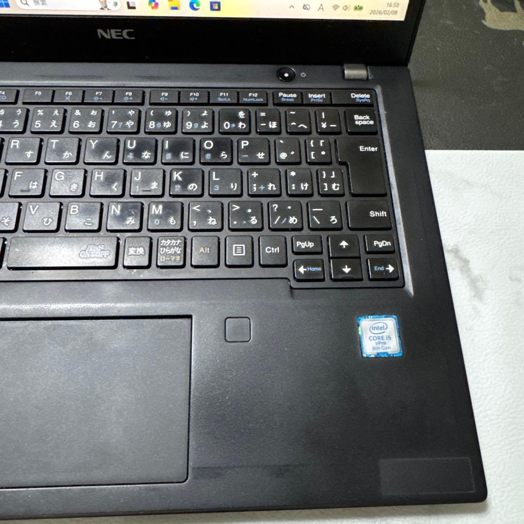 NEC ノートPC VKM16B-5 第8世代 core i5 搭載