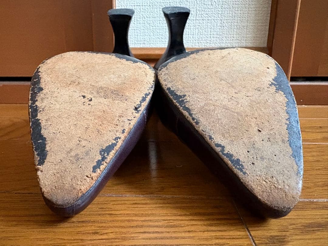 CHANEL シャネル　ダーク　ブラウン パンプス　ヒール