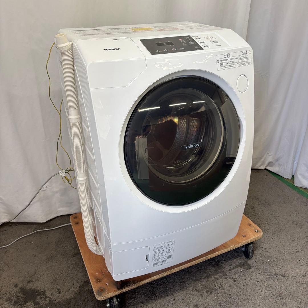 ★29　ドラム式洗濯機　東芝　9キロ　乾燥　安い　綺麗　左開き　設置無料