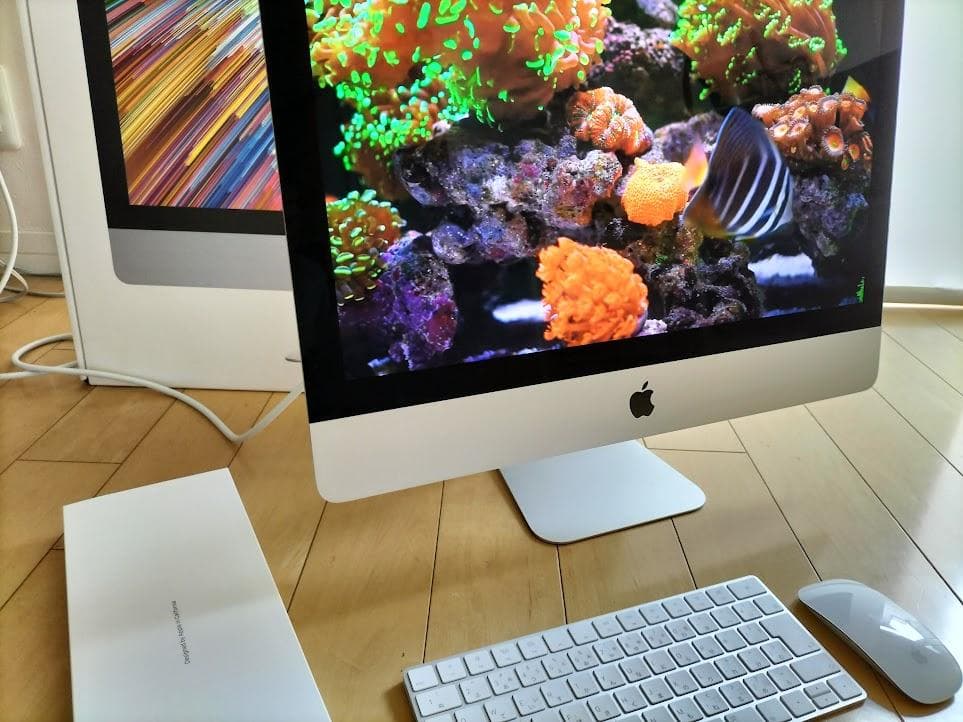 iMac 4K 2017 キーボード・マウス,元箱付き