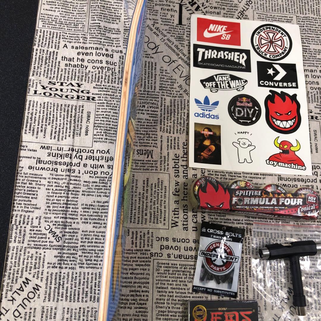 TOY MACHINE スケボー スケートボード スケボーセット 8.0