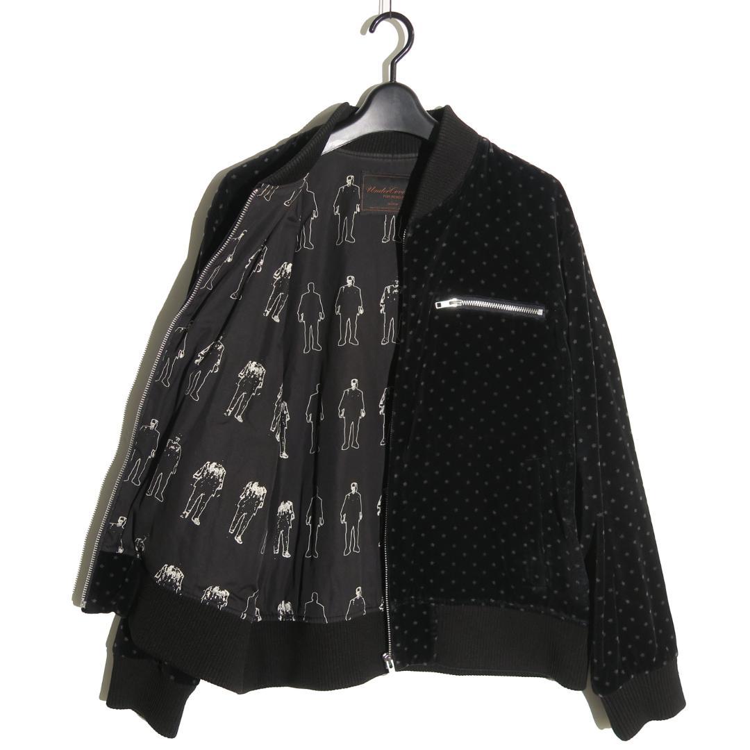 魔女期 02AW UNDERCOVER ベルベットジャケット 星柄 ベロア