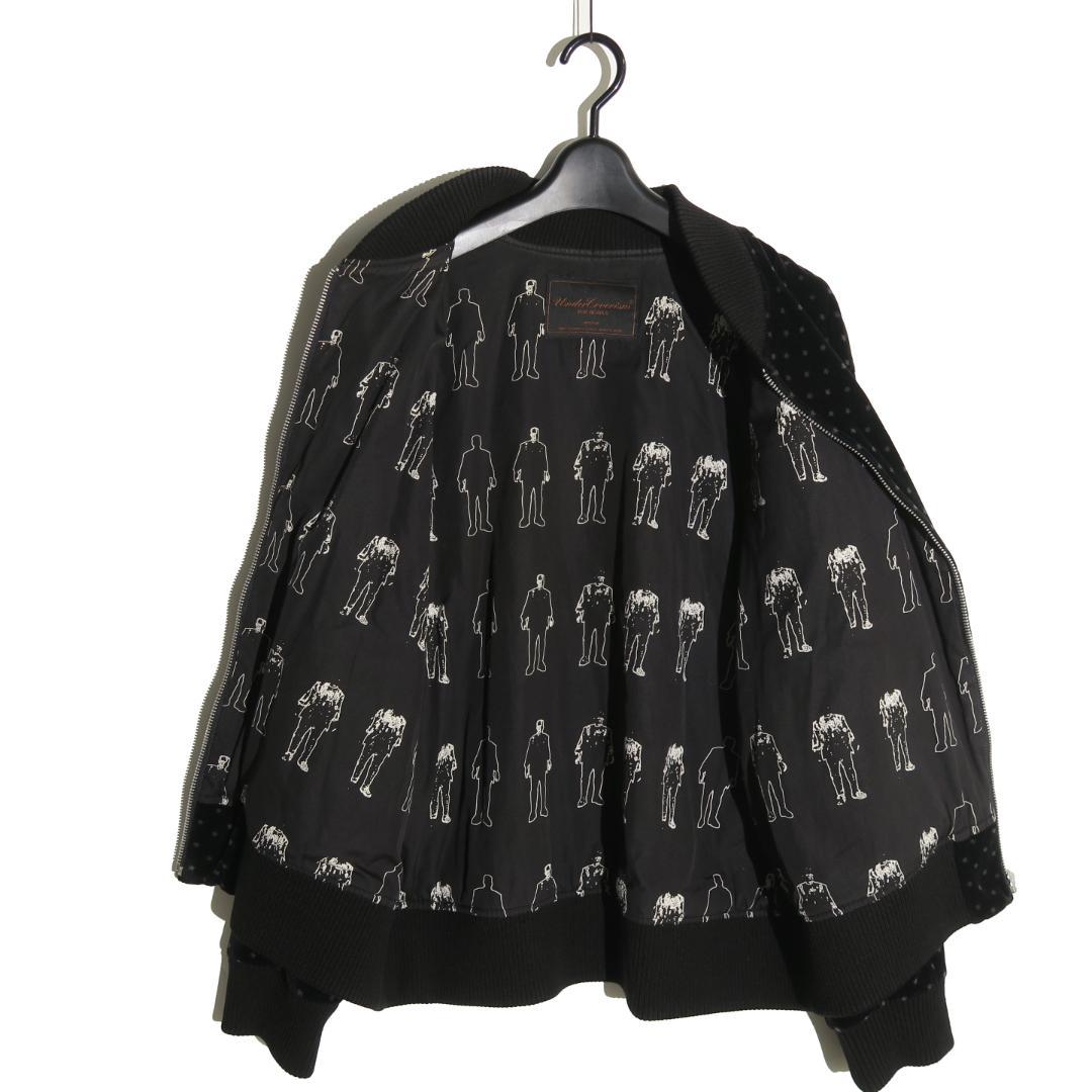 魔女期 02AW UNDERCOVER ベルベットジャケット 星柄 ベロア