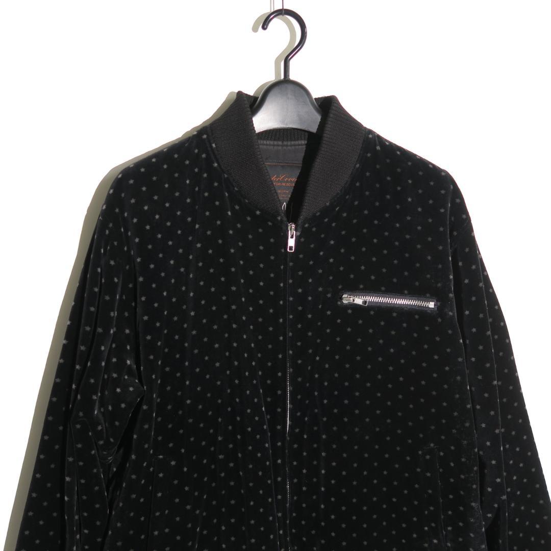 魔女期 02AW UNDERCOVER ベルベットジャケット 星柄 ベロア