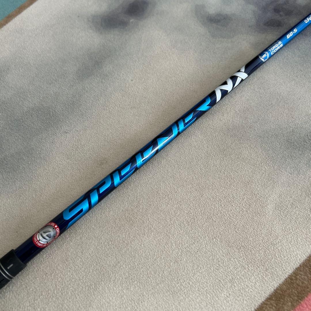 FW用！人気！SPEEDER NX BLUE 60S テーラーメイドスリーブ付き