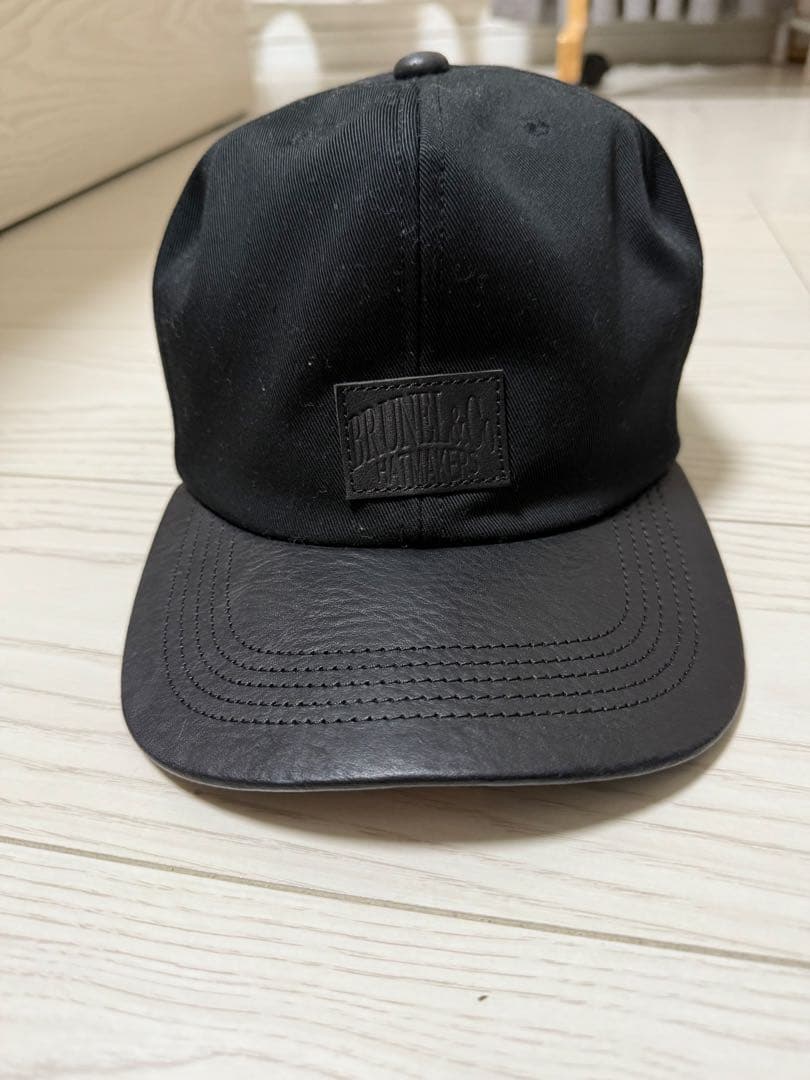 BRUNEL&Co. HATMAKERSレザーキャップ