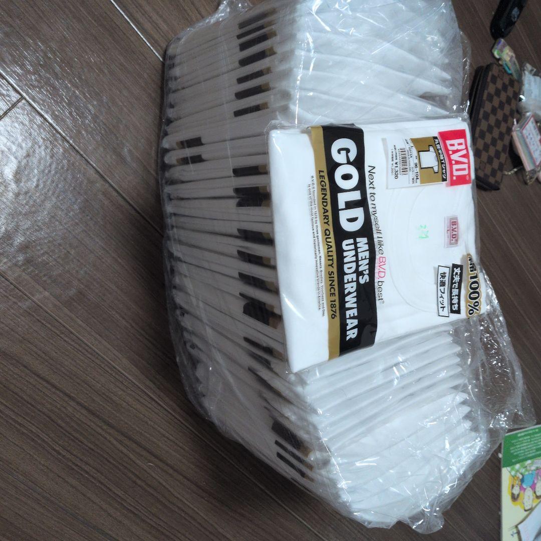 B.V.D. GOLD MEN'S UNDERWEAR Lサイズ　新品✕30着