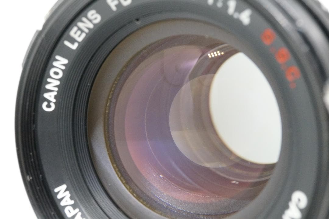 Canon FD 50mm F/1.4 SSC FDマウントレンズ