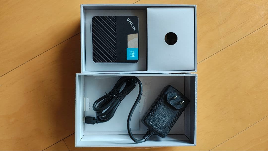 ミニPC GMKtec NucBox G5 2台目 N97搭載