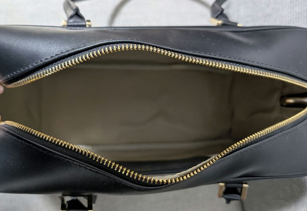 新品 イエナ マニュエルミラノ レザーボストンバッグ 黒 IENA