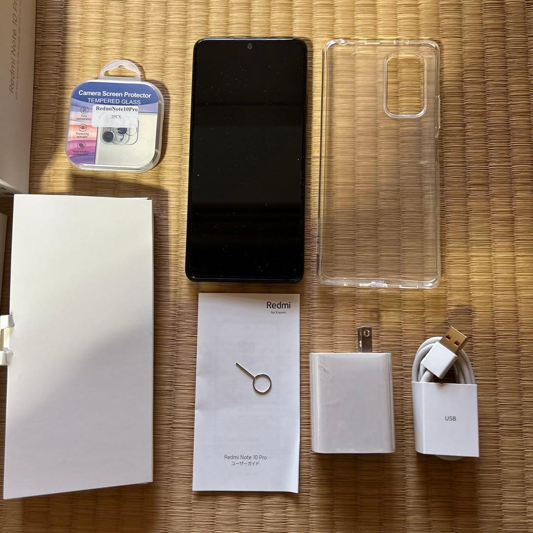 Xiaomi Redminote10Pro オニキスグレー 128GB 6GB