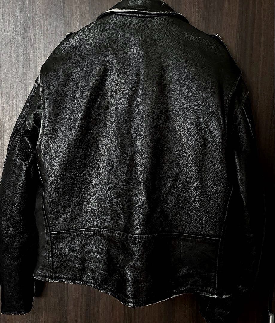 ［TIME SALE］名作　ダブルライダースジャケット　本革