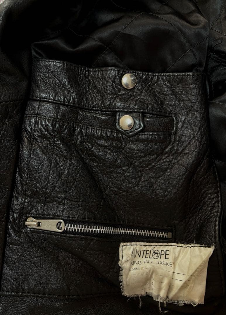 ［TIME SALE］名作　ダブルライダースジャケット　本革