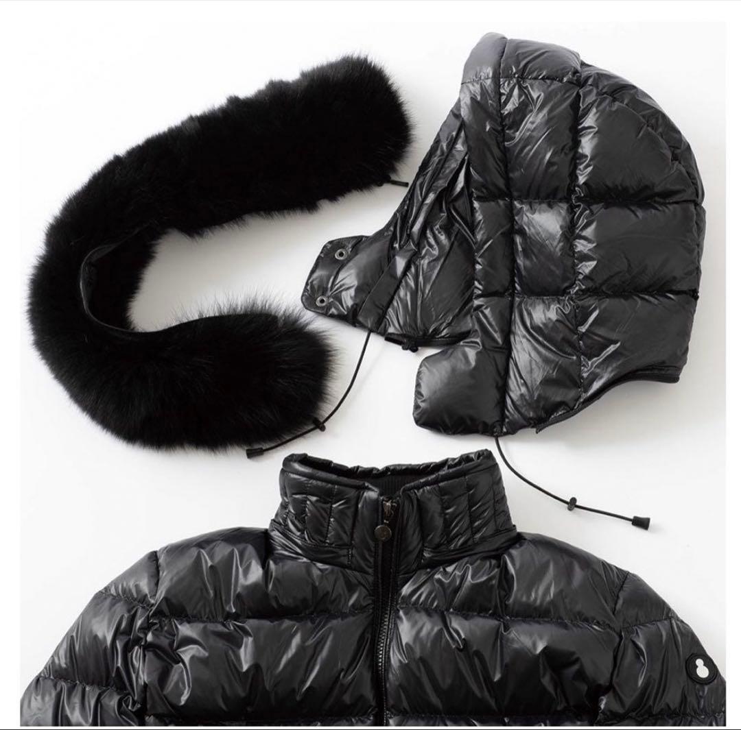 セール 美品 MAN NY フード付ロングダウンコート M