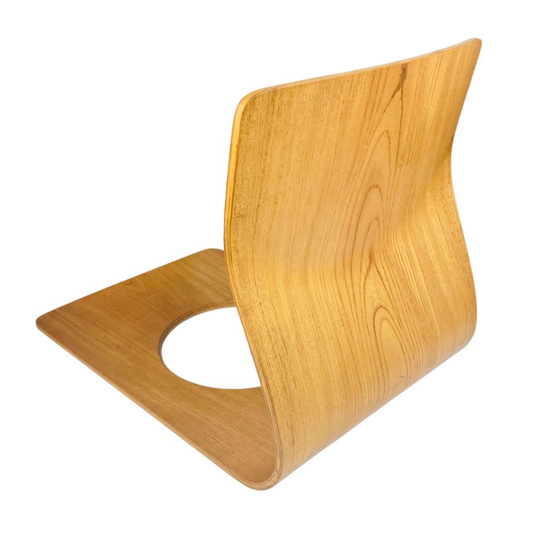 天童木工 座椅子 座イス 和室 旅館 料亭 和モダン2脚